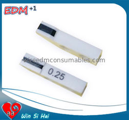 Cina 0.205mm 0.255mm Makino EDM Machine Diamond Wire Guide Custom Made pemasok