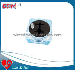 Cina 33EC085A708 Edm Machine Parts Panduan Makino Sapphire Wire Pendek OD 5 x H 4 x Ø 0,4 mm pemasok