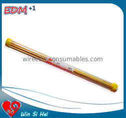 Cina 2.5 x 400mm EDM Brass Tube / Sing Hole EDM Electrode Tube For Drilling Machine pemasok
