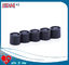 E039 Wire Edm Consumables Black Rubber Seal For EDM Drilling Machine pemasok